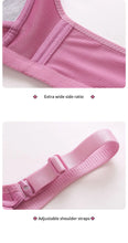 High-Quality Women Full Cup Bra Daily Comfort and Support Nursing Bras Comfortable Breathable Leisure Simplicity Women Bra