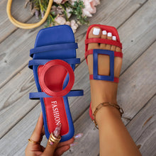 Women Flat Slippers Summer New Outdoor Shoes Non-slip Casual Slippers Women Plus Size Fashion Luxury Sandals Home Slides Women