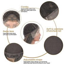 13x6 Body Wave Highlight Lace Front Synthetic Ombre 13x4 Lace Frontal Wigs Honey Blonde Colored Wigs For Women