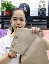 New 2024 Korean Women's pants Autumn High Waist Cotton Hemp Casual Slim High Waist Pants Female Loose Harun pants Ladies Trouser