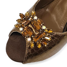 Italian Rhinestone Decoration Women's Shoes And Bag Set