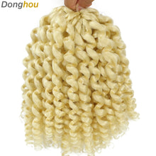 Ombre Jumpy Red Ginger Wand Curls Crochet Hair 1B 27 30 350 613 Purple Grey Colors jamaican twist braiding Hair 20 Strands/Pack