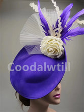 Elegant Flower Fascinator Pillbox Cap Wedding Women Fascinator Hat Headband Kentucky Derby Ladies Millinery Cap Mesh Bride Hats