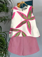 ZANZEA 2025 Summer Printed Tanks Short Suit Women 2PCS Short Sets Holiday Stitching Pleats Outfits Casual Loose Matching Sets