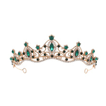 Girl's birthday tiara bridal wedding hair accessories Korean simple wedding dress children's performance tiara accessories.