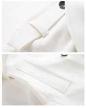 Women's Spring Autumn Fashionable Double-breasted Long Sleeve Coat