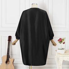 Plus Size 5XL VONDA Women Bohemian Sundress 2025 Autumn Floral Printed Elegant Midi Dress 3/4 Bat Sleeve Casual Loose Retro Robe