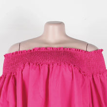 2023 Summer New Fashion Casual Women's Hot Selling Off Shoulder Bust Ruffled Dress