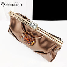 Queena Yan High-end Matching! Elegant Women's Shoes and Bag Shiny Big Rhinestone Wedding OL Luxury Fashion Shoes Good Quality