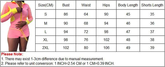 Women Patchwork 2 Piece Set Trendy Sporty Outfits