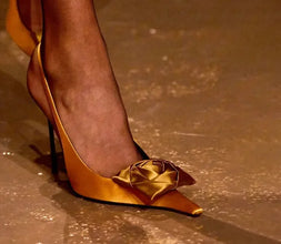 2025 Summer New Women's Slimming High Heel Sandals Fashion Pointed Party Wedding 34-43 Women's Large Sandals