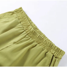 Casual Pants Set Women Loose Irregular O-neck Half Sleeves Pullover  Wide Leg Pants Sets Female Spring Summer Stylish Suit Lady