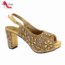 2024 Fashion New Arrivals INS Hot Sale Full Crystal Shinning Shoes and Bag Set for Dress in Red Color Sandals Christmas Party
