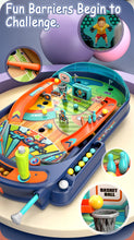 Children Pinball Machine Toy Marble Table Battle Catapult Marble Game Hand Eye Coordination Parent Child Interaction Toy for Kid