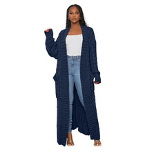 Women's Winter Loose Knitted Open Cardigan