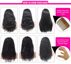 Glueless Loose Water Wave HD Lace Frontal Bob Wigs Human Hair Pre Plucked Short Wavy Curls Wigs For Women Brazilian Wear To Go