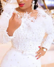 Beaded Sheath Sexy Dress Women Sexy Slash Collar Bodycon Midi Dress Solid High Waist Trend Off Shoulder Sheath Party Dresses