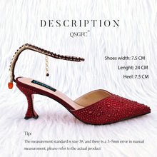New Gold Glitter Fabric Pointed Toe High Heels With A Variety Of Shapes Of Rhinestones Fashion Party Ladies Shoes And Bag