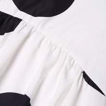 VONDA Plus Size 5XL Women Dress 2025 Summer Bohemian Polka Dot Maxi Long Dress V Neck Party Sundress Vestido Beach Robe Elegant