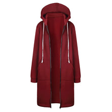 Women's fashionable Thick Hooded Parkas Loose Jackets