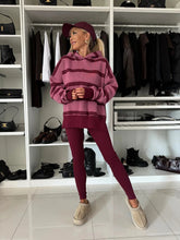 2024 Autumn and winter new casual loose solid color printed hoodie set home clothing 2-piece pantsuit women's clothes
