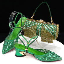 Italian Design Three-Dimensional Women's Bags And Ladies Heel Shoes