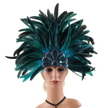 Multicolour Feather Headband Female Party Hair Accessory Fancy Fascinator Headpiece Premium Hair Ornament