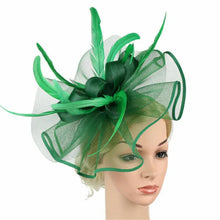 Women's Big Flower Fascinator Church Kentucky Derby Hat Royal Ascot Race Accessories Headbands Fascinator Bridal Tea Party