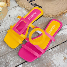 Women Flat Slippers Summer New Outdoor Shoes Non-slip Casual Slippers Women Plus Size Fashion Luxury Sandals Home Slides Women