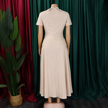 Women's 2025 summer fashion temperament high-waisted banquet skirt elegant evening dress