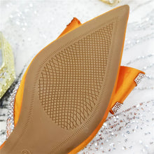 New Arrival Elegant African Party High-heeled Shoes Chain Decoration Trendy Women's Sandals Nigerian Women Wedding Pumps