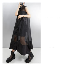 NYFS 2025 Summer New Loose plus Size Organya splicing sleeveless Shirt Dress Robe Elbise Korean Style Women Dress
