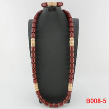 Traditional Nigerian Wedding Artificial Coral Beads Bridal Jewelry Sets African Beads Jewelry Necklace Set