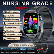Men's acid Blood lipids Smart Watch With ECG+PPG