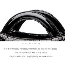 KAIDIFEINIROO Kangaroo Brand Alligator Pu Leather Shoulder Crossbody Bag Clutch Hand Bags for Mother Small Women Handbags New