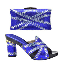 New Arrival Green Color Italian Shoes with Matching Bags Shoes and Bag Set African Sets 2024 Shoe and Bag Set for Party In Women