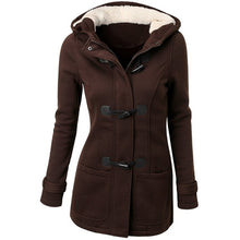 Womens Winter Hooded Cardigans Fleece Outerwear Hooded Jacket