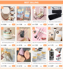 USB Plug Electric Makeup Brush Cleaner Makeup Brush Cleaning Machine Automatic Cosmetic Brush Dryer and Cleaner with Cleaner Mat