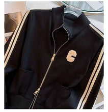 Spring and Autumn Leisure Fashion Sports Set New High end Western Style Coat Wide Leg Pants Two piece Set pant sets women pants