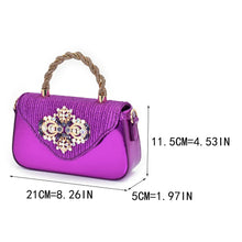 Fashion African Matching Shoes and Bags for Party Nigerian Women Nigerian Italian Shoes and Bags Set Decorated with Rhinestone