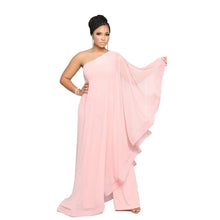 Women One Shoulder Jumpsuit Ruffle Long Sleeve Elegant Solid Aysmmetric Fashion Autumn Rompers Casual Party Club Jumpsuits 2024