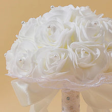 Elegant handmade foam rose bouquets for brides and bridesmaids - perfect for weddings, balls, engagements and anniversaries