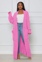 Women's Winter Loose Knitted Open Cardigan