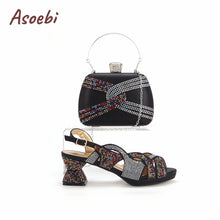 2024 High Quality Orange Color Peep Toe Butterfly Design Shoes Matching Bag Mature Ladies Party Women