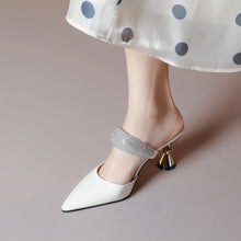 2023 New Design Women Elegant Pointed Toe Strange Style High Heels Summer Outdoor Shoes Ladies Sandals Women Slippers