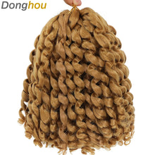 Ombre Jumpy Red Ginger Wand Curls Crochet Hair 1B 27 30 350 613 Purple Grey Colors jamaican twist braiding Hair 20 Strands/Pack