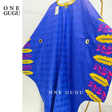 African Original Bazin Riche Boubou With Embroidery And Stones Mix Size Nigerian Women Wedding Dashiki With Belt Basin Dresses