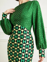 Dresses For Women Autumn Dashiki Bodycon Maxi Dress African Clothes Fashion Elegant Dresses Ladies Africa Clothing