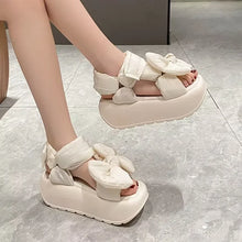2024 New Genuine Leather Summer Luxury Sandals Casual Work Checkered Beach Shoes Vacation Fashion Women's Shoes zapatos de mujer