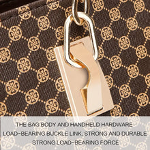 KISMIS 6PCS Printed Handbag Large Capacity Tote Bag Commuter Bag Single Shoulder Slanting Cross Bag Mother Bag